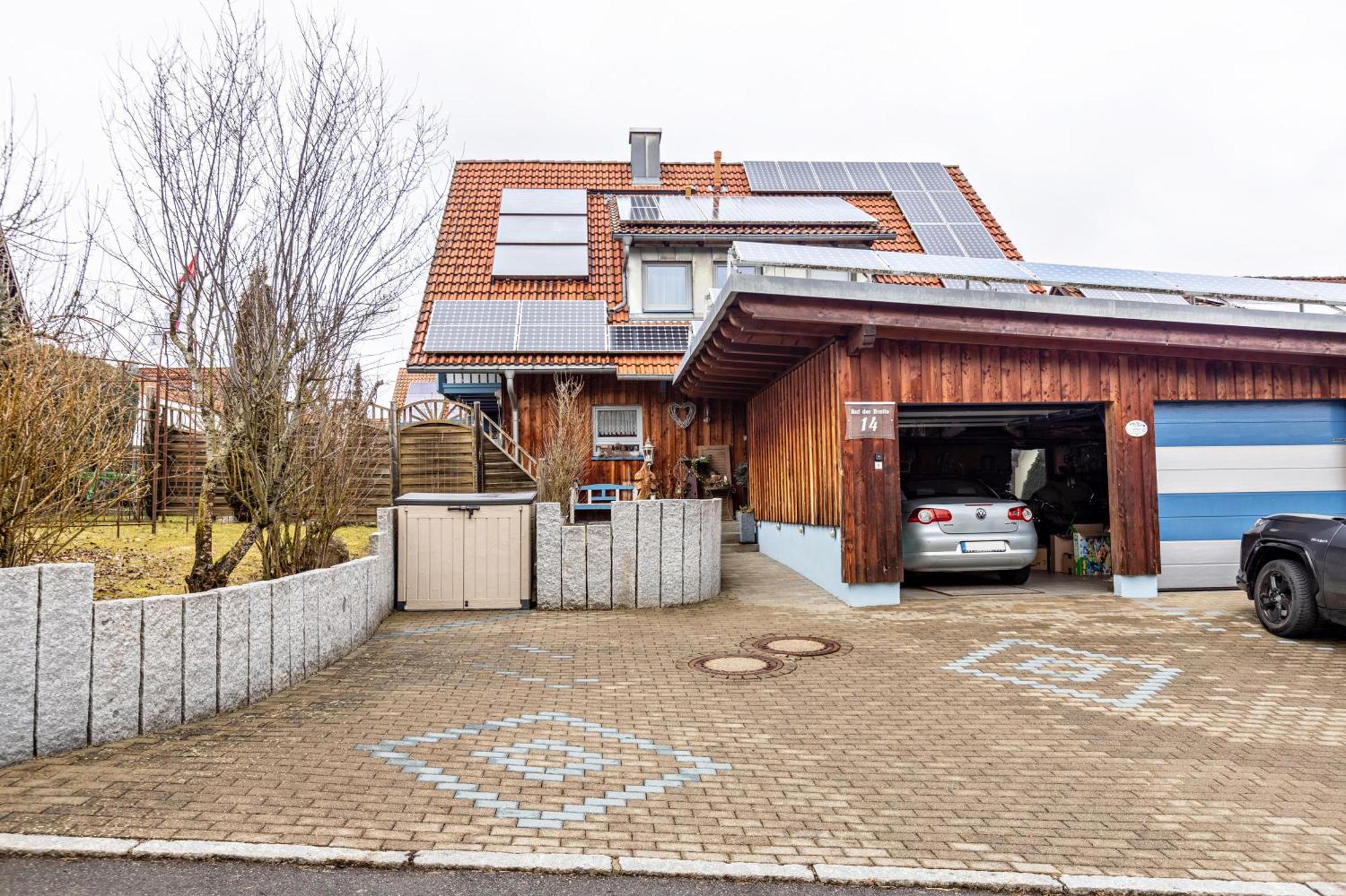 Ferienwohnung Im Holzhaus 도나우에싱겐 외부 사진